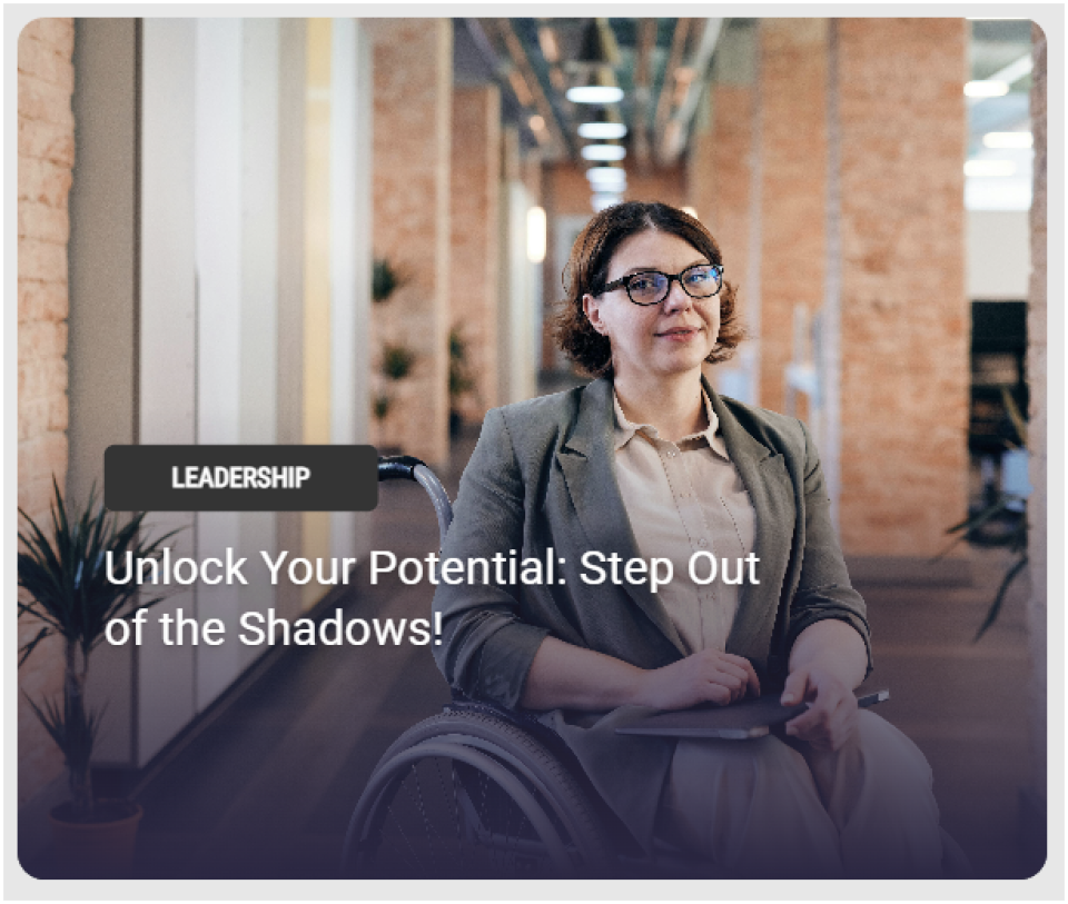 Leadership isn’t about waiting your turn.

It’s about stepping up—as you are.

✅ Know your strengths
✅ Lead with vision
✅ Listen deeply
✅ Embrace vulnerability

Step out of the shadows. The world needs your voice.